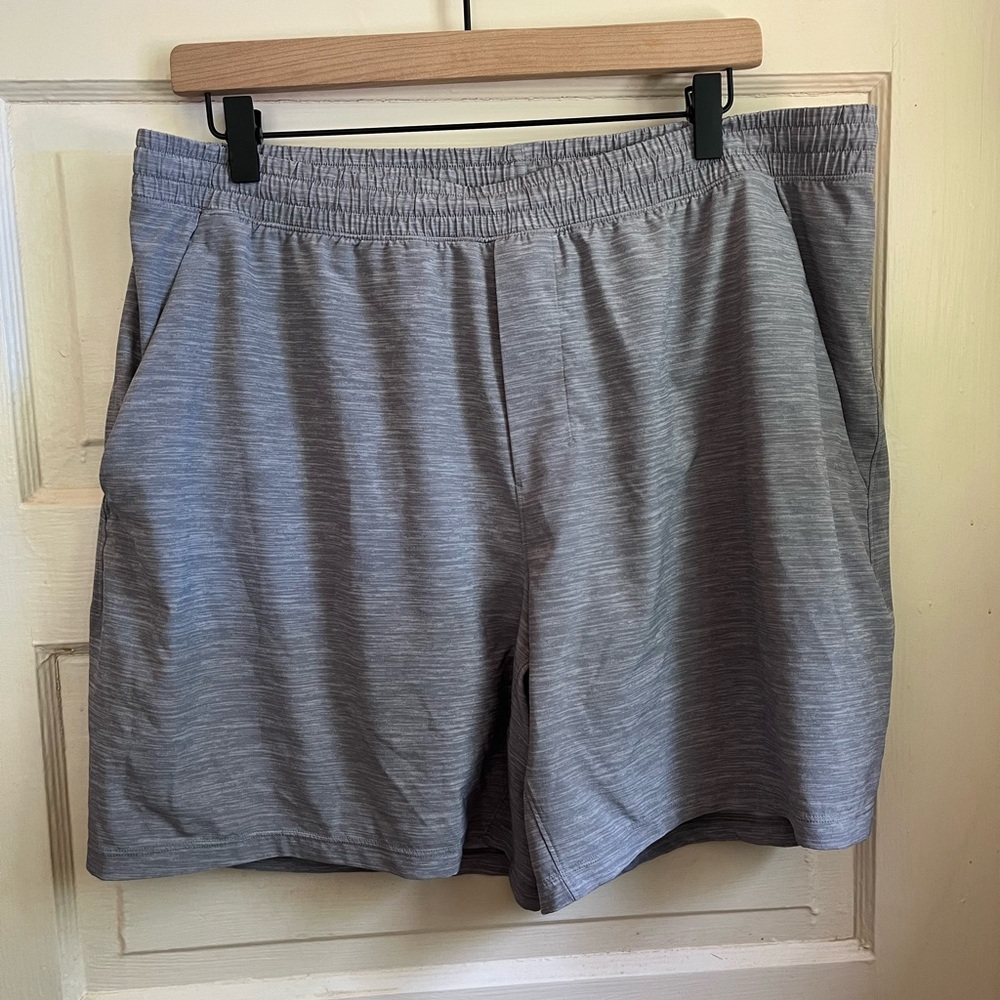 Gray Lululemon Athletic Shorts